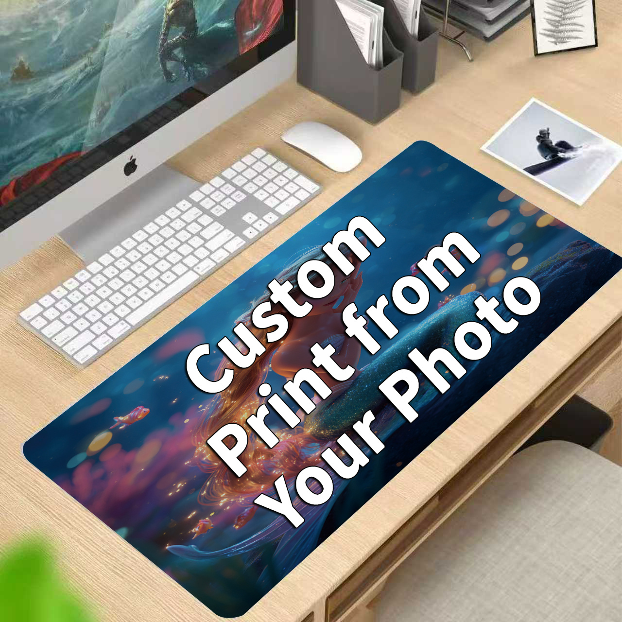 Laptop Accessories Images - Gepersonaliseerde, op maat gemaakte muismat, waterdichte
