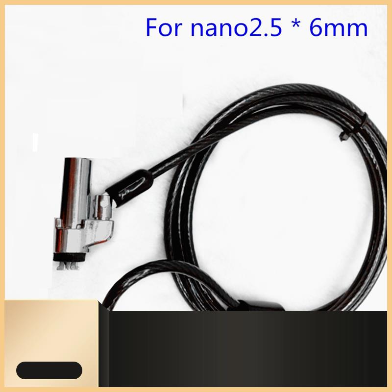 Laptop Lock Cable - Computerslot Laptopslot Geschikt voor 6 mm