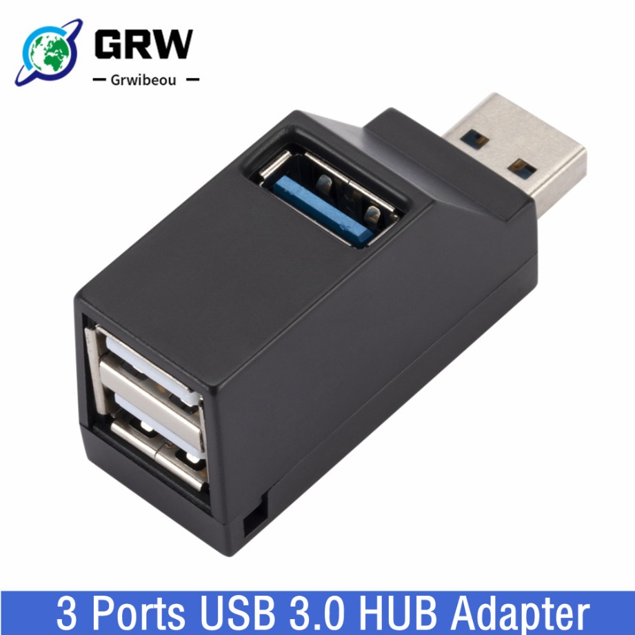 Laptop Accessories For Programmers - Grwibeou Mini 3 Poorten USB 3.0