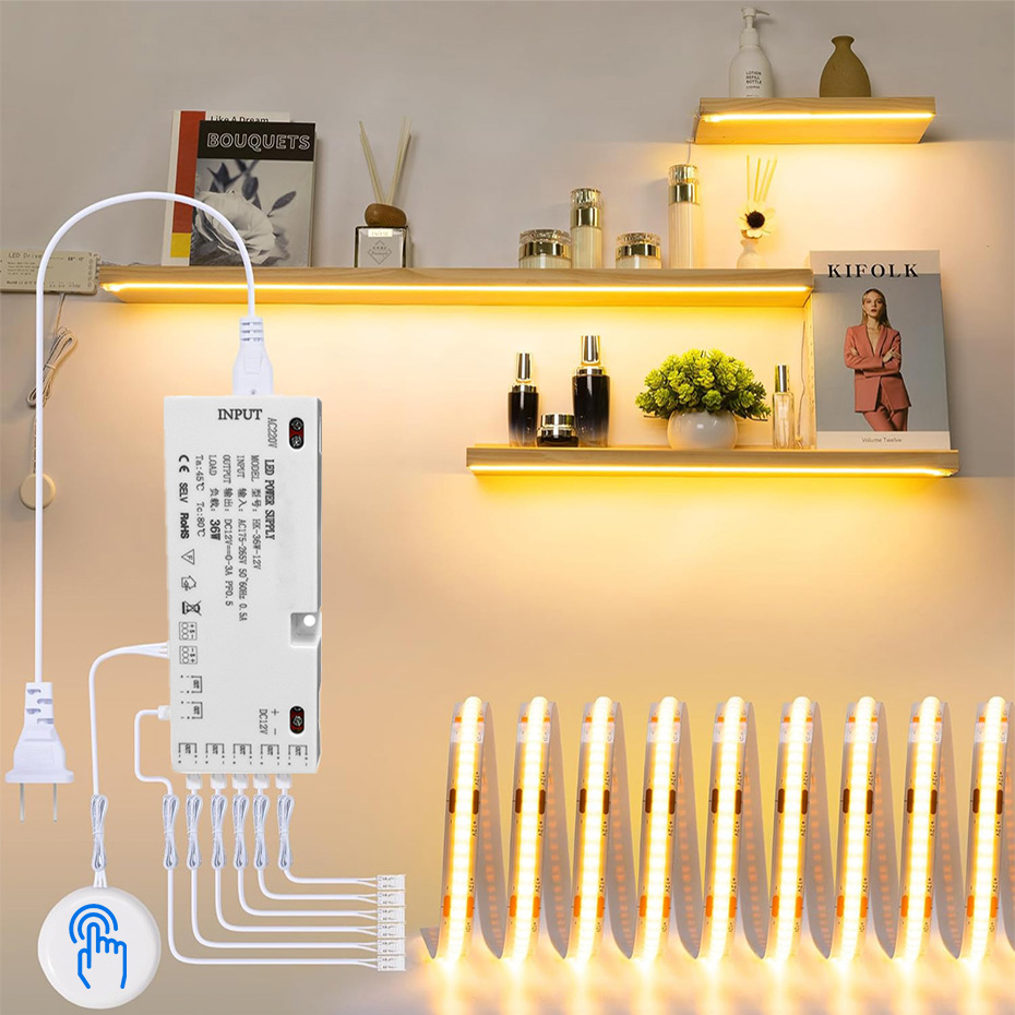 Laptop Accessories Light - 1-5m 12V COB Kast Collectie Display