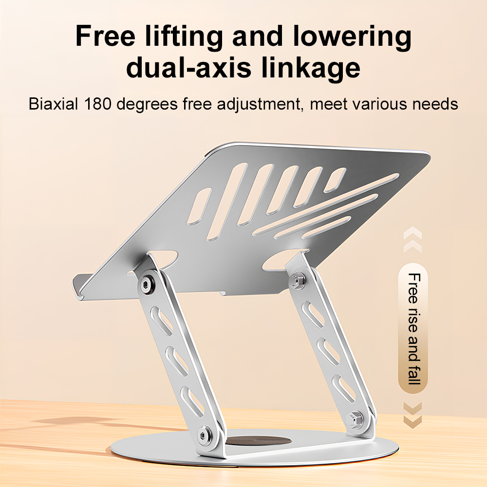 Laptop Accessories Distributor - 360 ° Roterende laptopstandaard Verstelbare opvouwbare