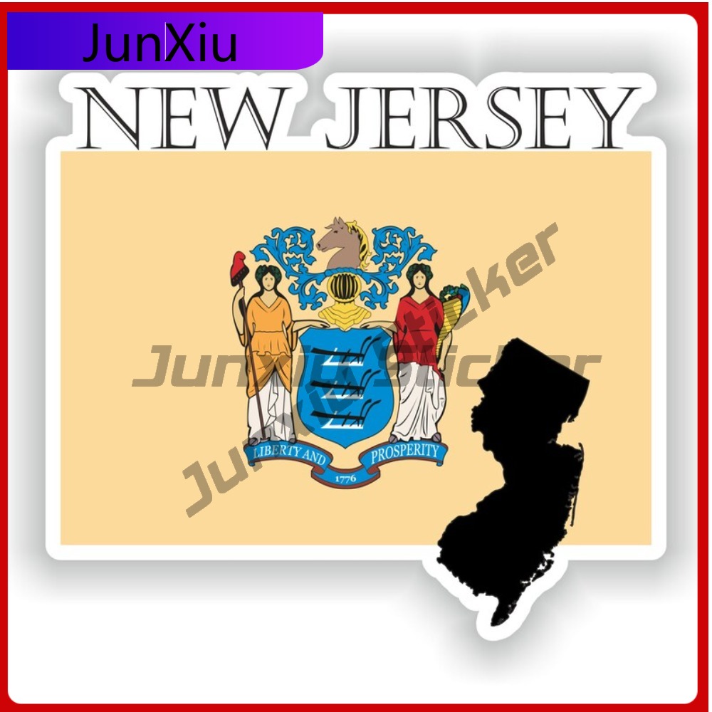 Laptop Unique Accessories - New Jersey Leuke laptop waterdichte sticker
