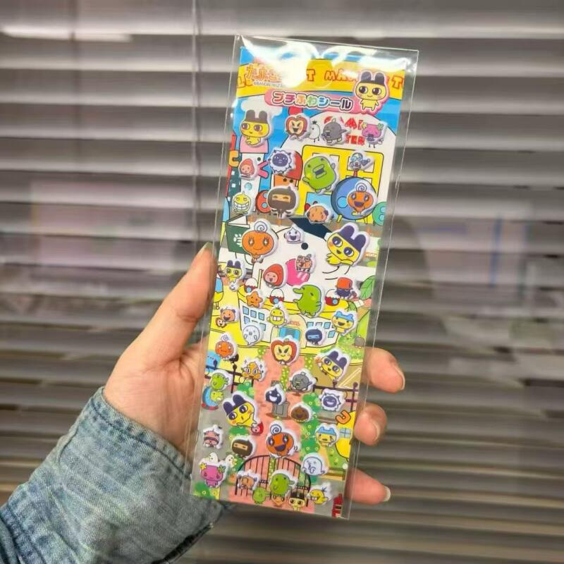 Laptop Accessories Case - 6 Stuks Tamagotchi Cartoon Bubble Stickers