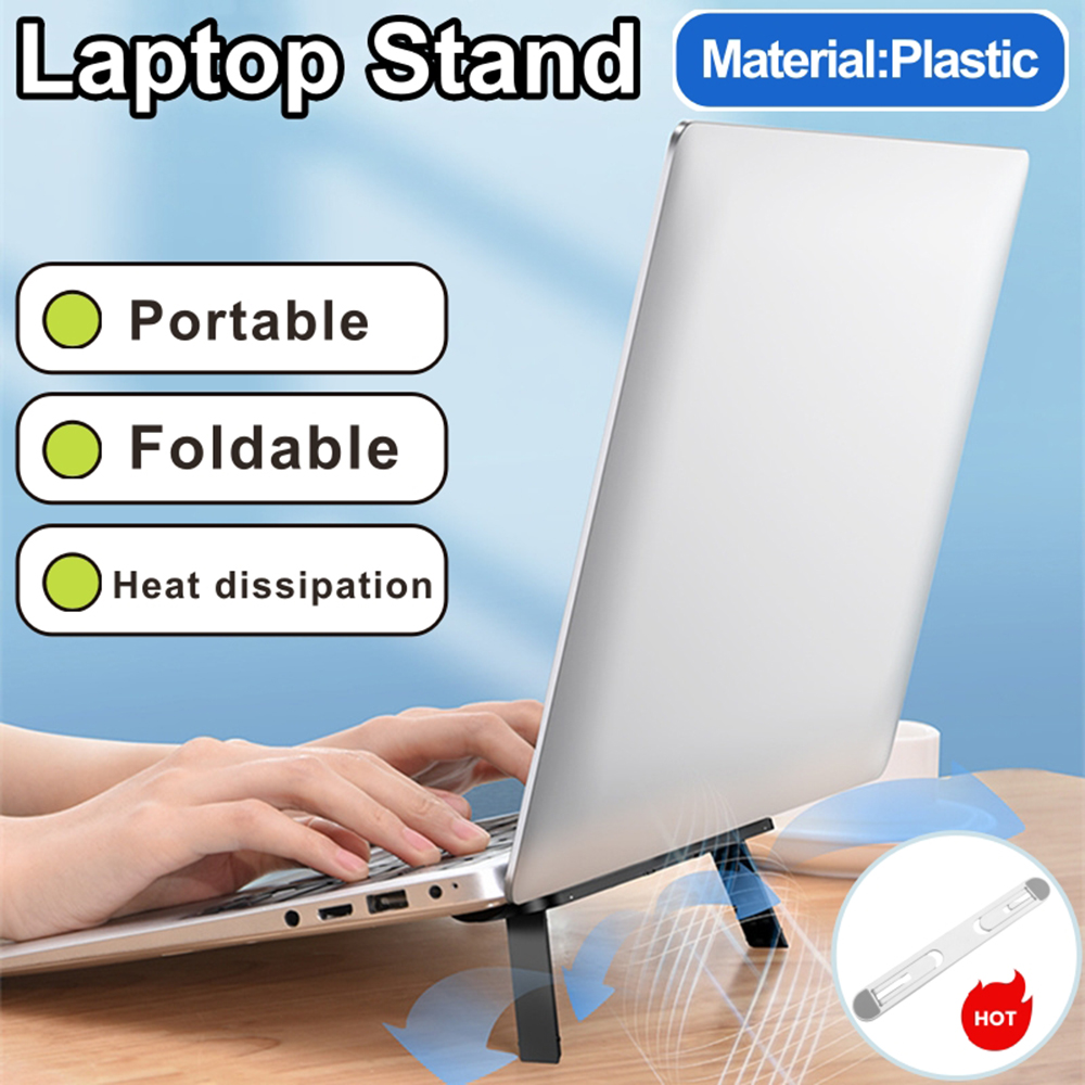 Laptop Accessories Distributor - Draagbare notebookondersteuning Verstelbare verhoger Koelbeugel Zelfklevende