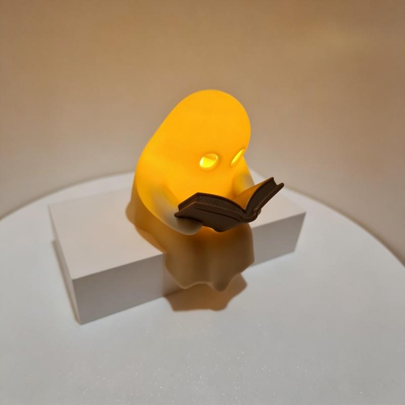 Laptop Accessories Light - Schattige Geest Boekleeslamp Halloween LED Nachtlampje