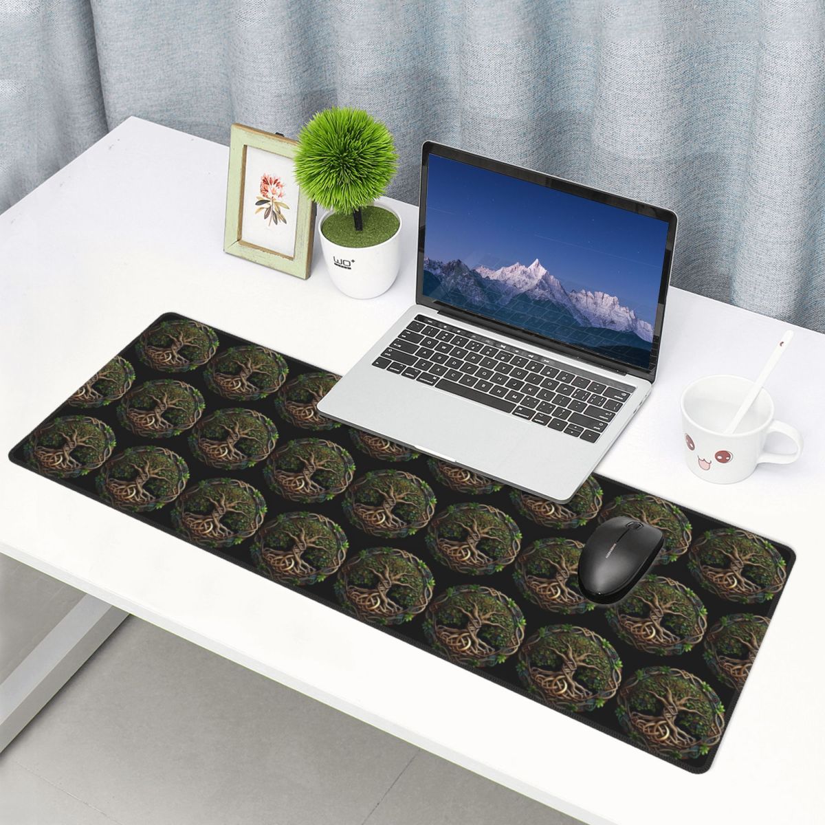 Laptop Accessories World - Grote muismat Bijbelse levensboom Gamer PC