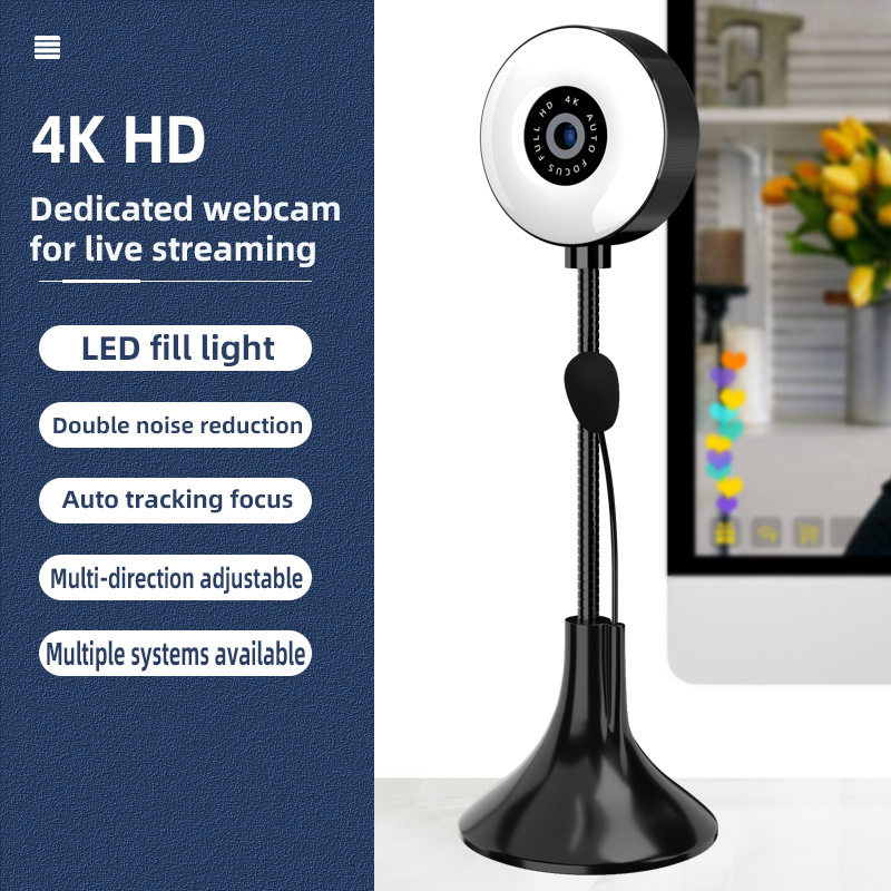 Laptop Accessories Youtube - 4K Camera Pc 4mp Usb Lichtgewicht