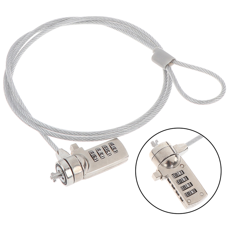 4-cijferig beveiligingswachtwo - Laptop Lock Cable recensie en prijs