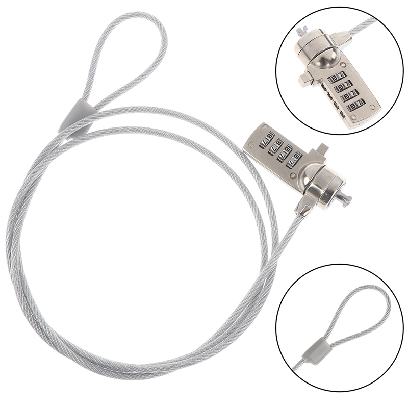 4-cijferig beveiligingswachtwo - Laptop Lock Cable recensie en prijs