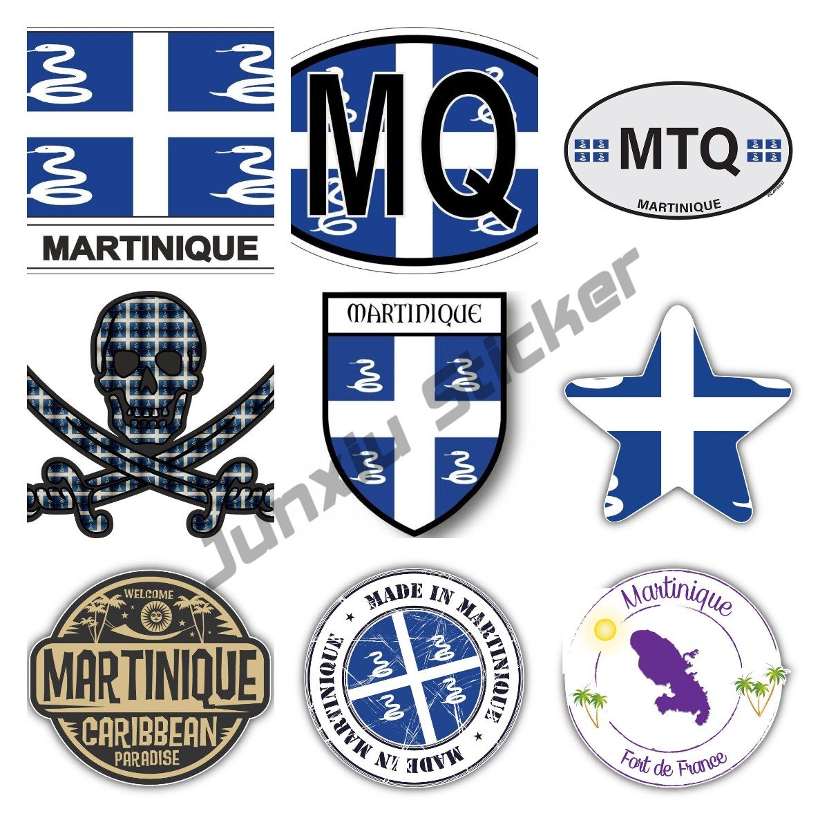 Martinique Frankfurt Postzegel - Laptop Accessories World recensie en prijs