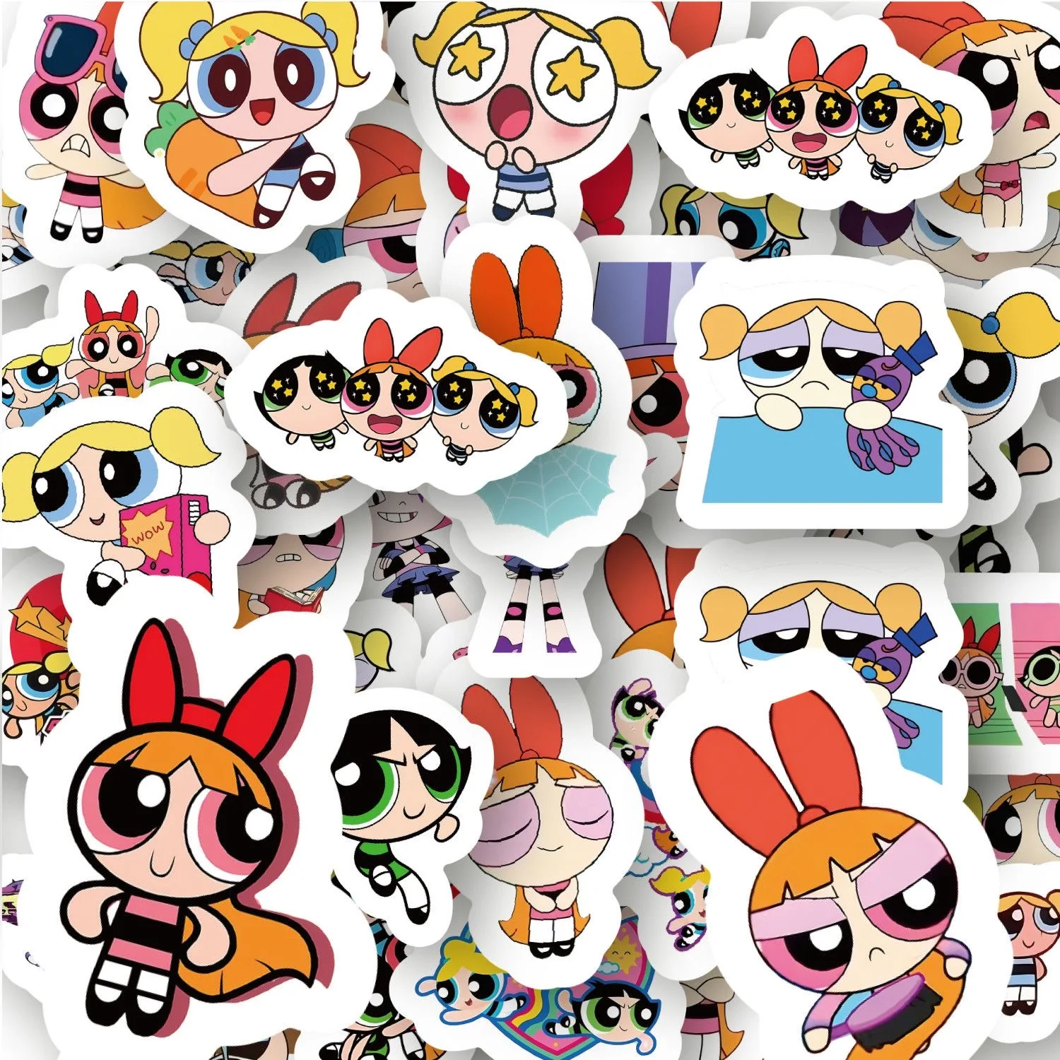 100 stuks Powerpuff Girls Stic - Laptop Bag Waterproof recensie en prijs