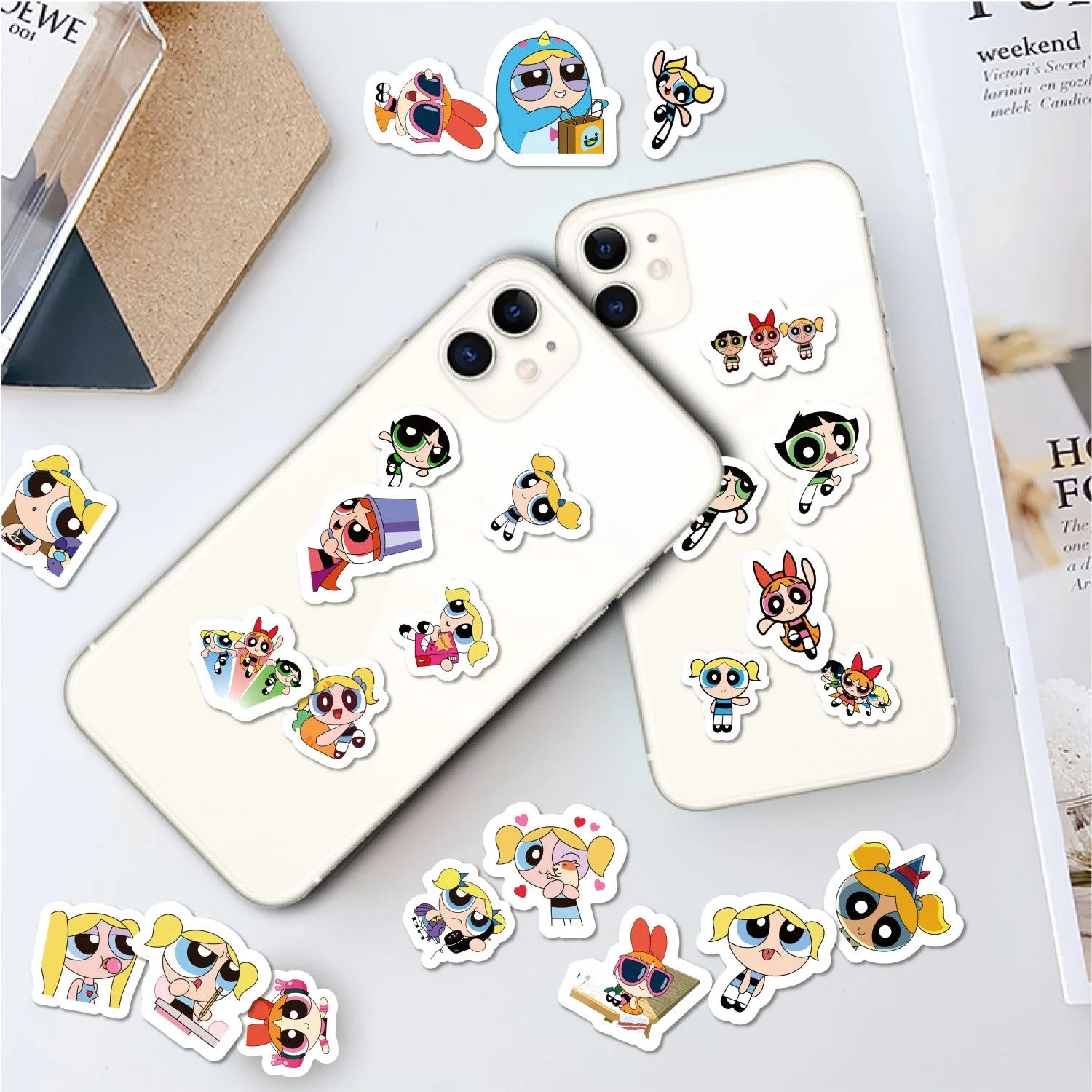 100 stuks Powerpuff Girls Stic - Laptop Bag Waterproof recensie en prijs