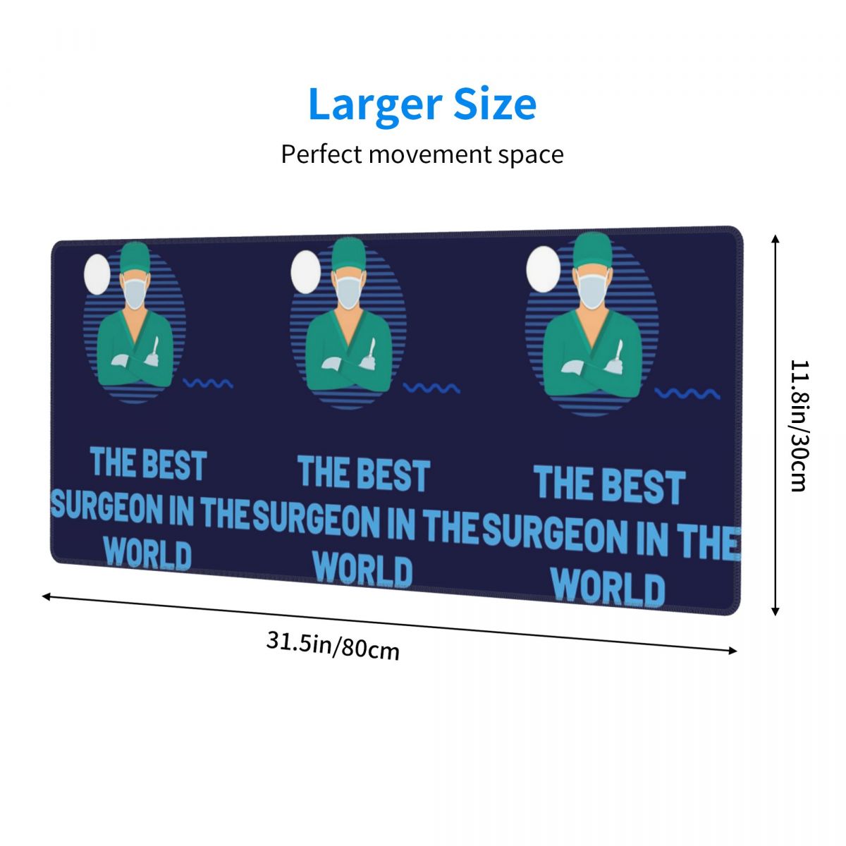 Grote muismat De beste chirurg - Laptop Accessories World recensie en prijs