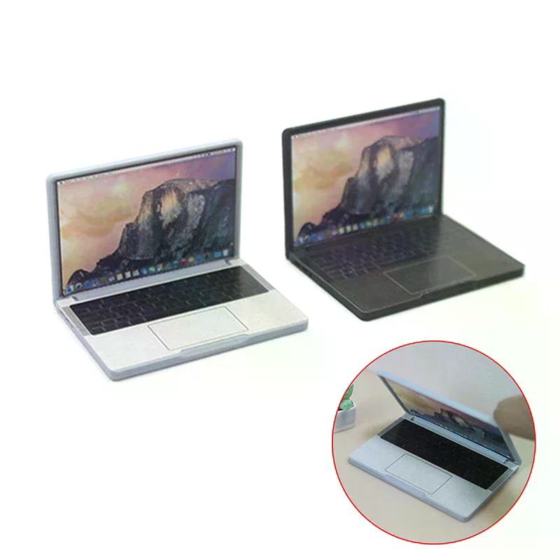 Leuke simulatie 1:12 mini-lapt - Laptop Accessories Computer recensie en prijs