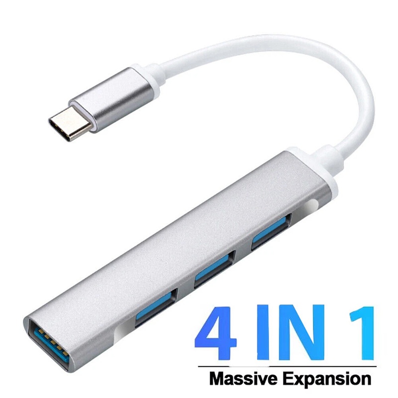 4-in-1 Type-C Extender Hub 4-p - Laptop Accessories For Programmers recensie en prijs