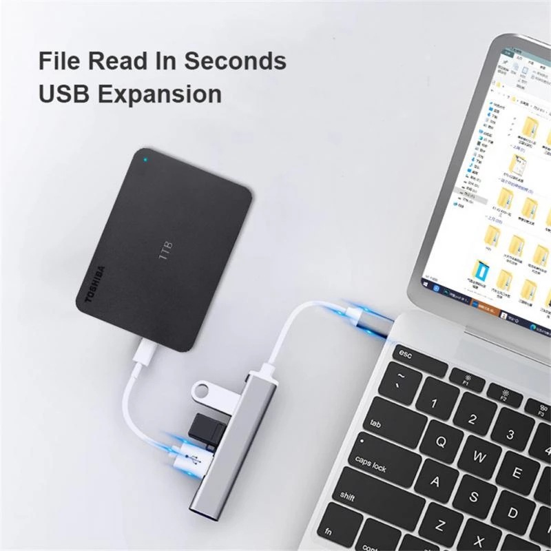 4-in-1 Type-C Extender Hub 4-p - Laptop Accessories For Programmers recensie en prijs