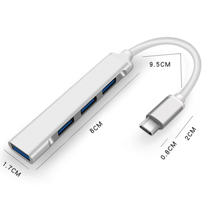 4-in-1 Type-C Extender Hub 4-p - Laptop Accessories For Programmers recensie en prijs