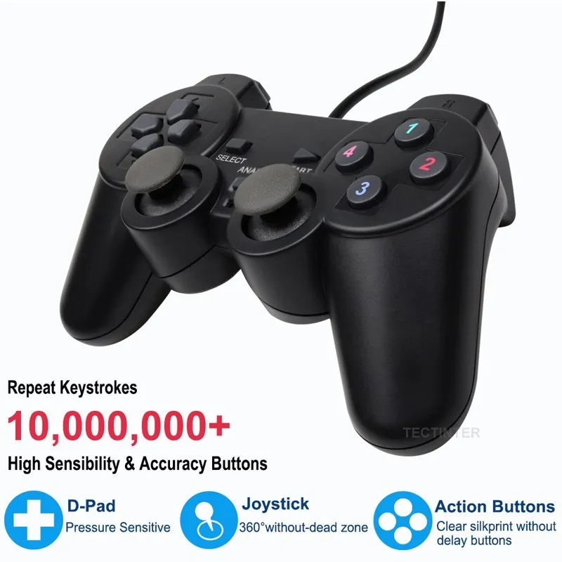 Bedrade USB PC Gaming Joystick - Laptop Accessories For Programmers recensie en prijs