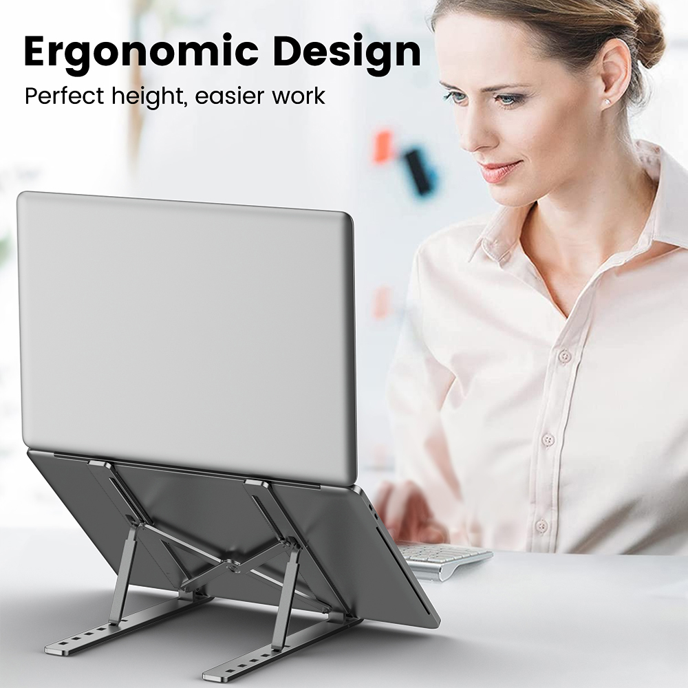 Verstelbare laptophouder Alumi - Laptop Accessories Distributor recensie en prijs