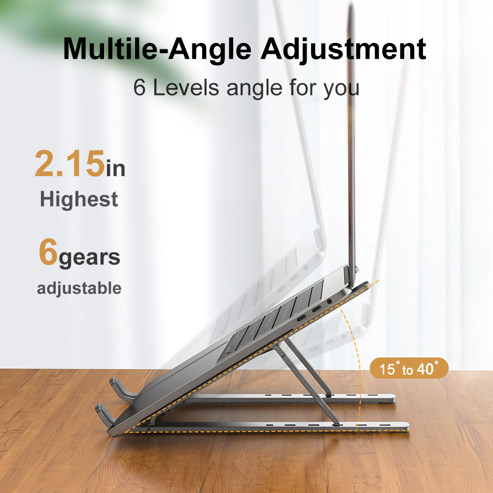 Verstelbare laptophouder Alumi - Laptop Accessories Distributor recensie en prijs