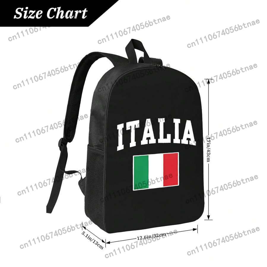 Italia Flag-rugzak Waterdichte - Laptop Bag Waterproof recensie en prijs