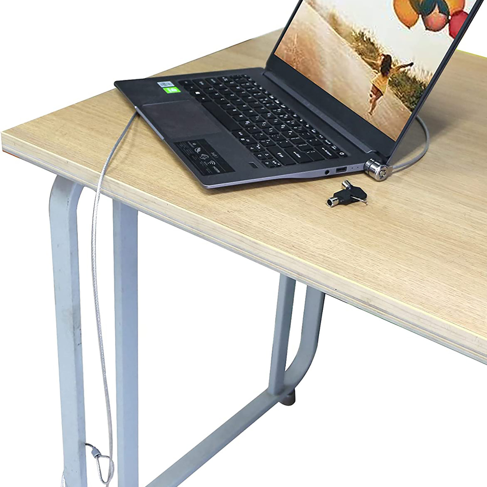 2 sets lichtgewicht vergrendel - Laptop Lock Cable recensie en prijs