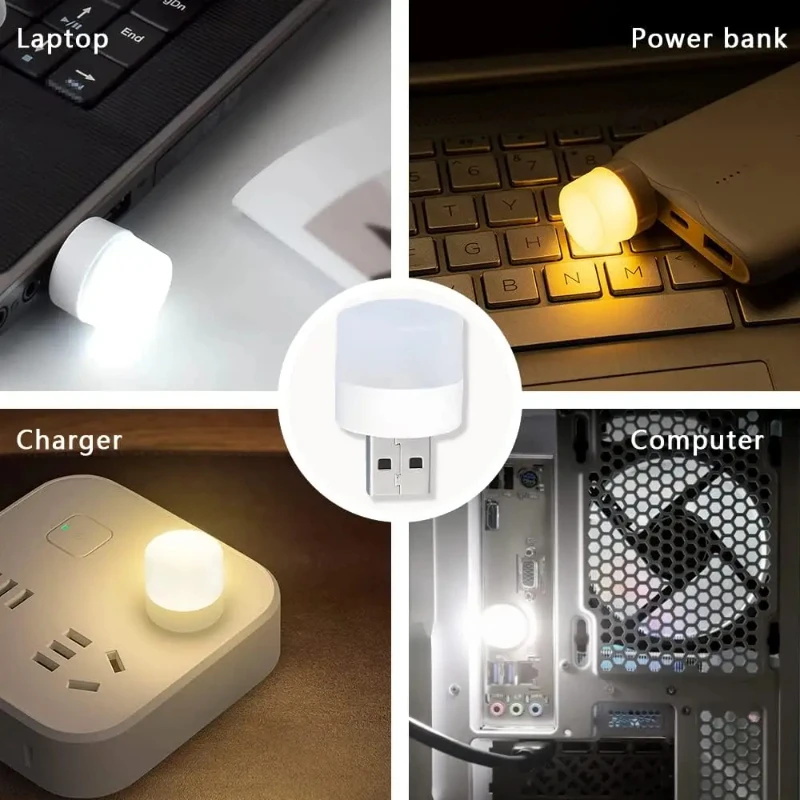 Mini USB-nachtlampje Warm wit  - Laptop Accessories Light recensie en prijs