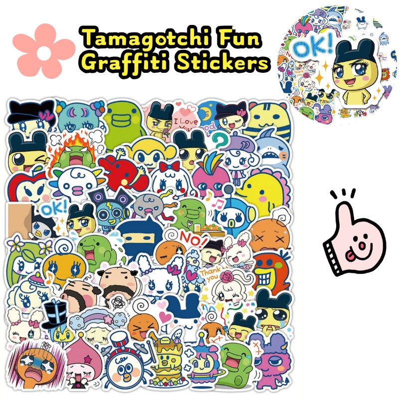 Japanse Tamagotchi-stickers El - Laptop Accessories Case recensie en prijs