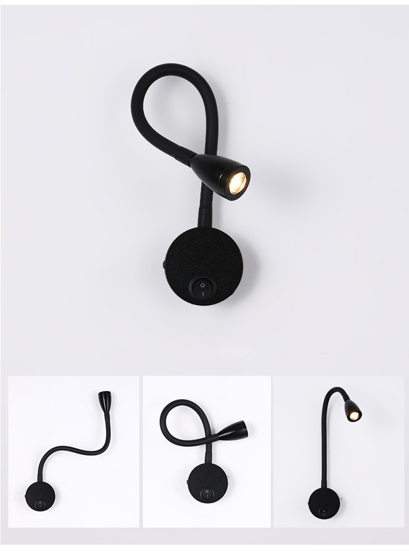 Zwanenhals leeswandlamp LED 3W - Laptop Accessories Light recensie en prijs