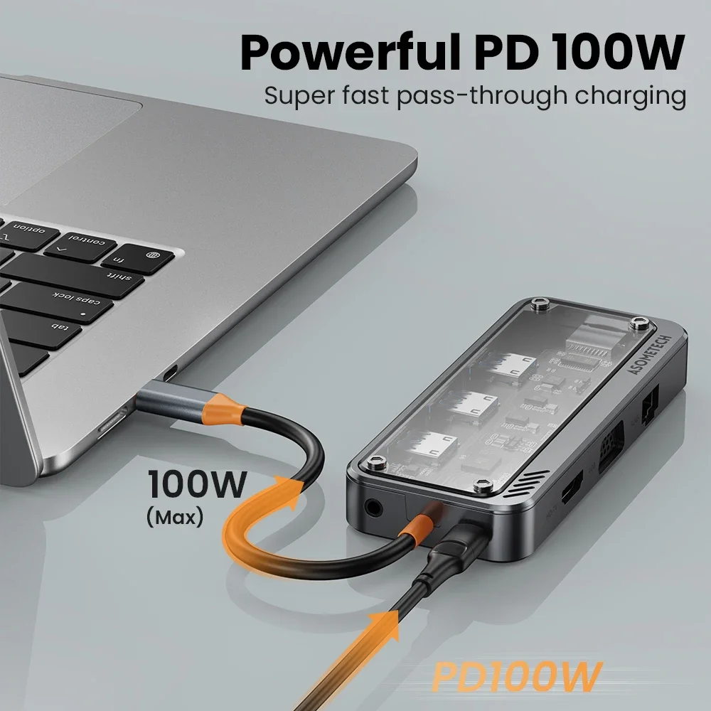 10 in 1 hub USB 3.0 type C naa - Laptop Accessories For Programmers recensie en prijs